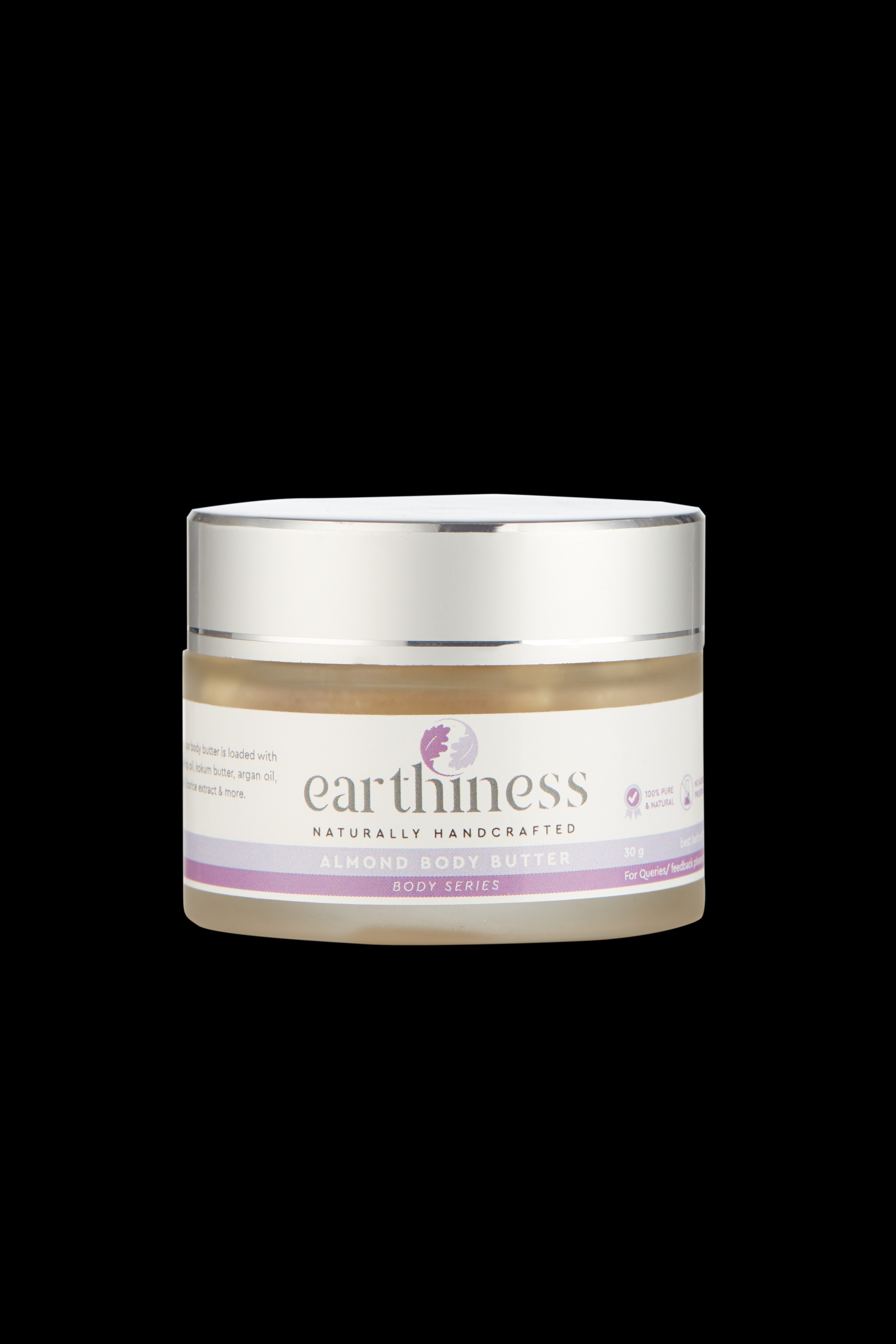 Earthiness | Earthiness Almond Body Butter - 50 gm 0