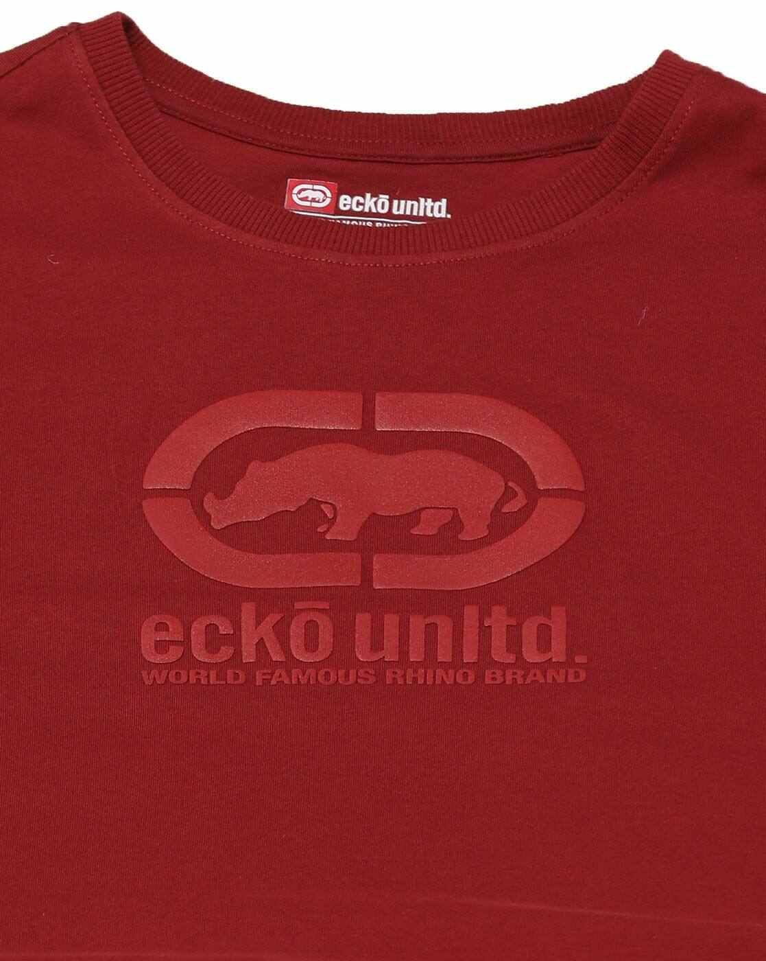 ECKO UNLTD | Men Printed Regular Fit Crew-Neck T-Shirt|4