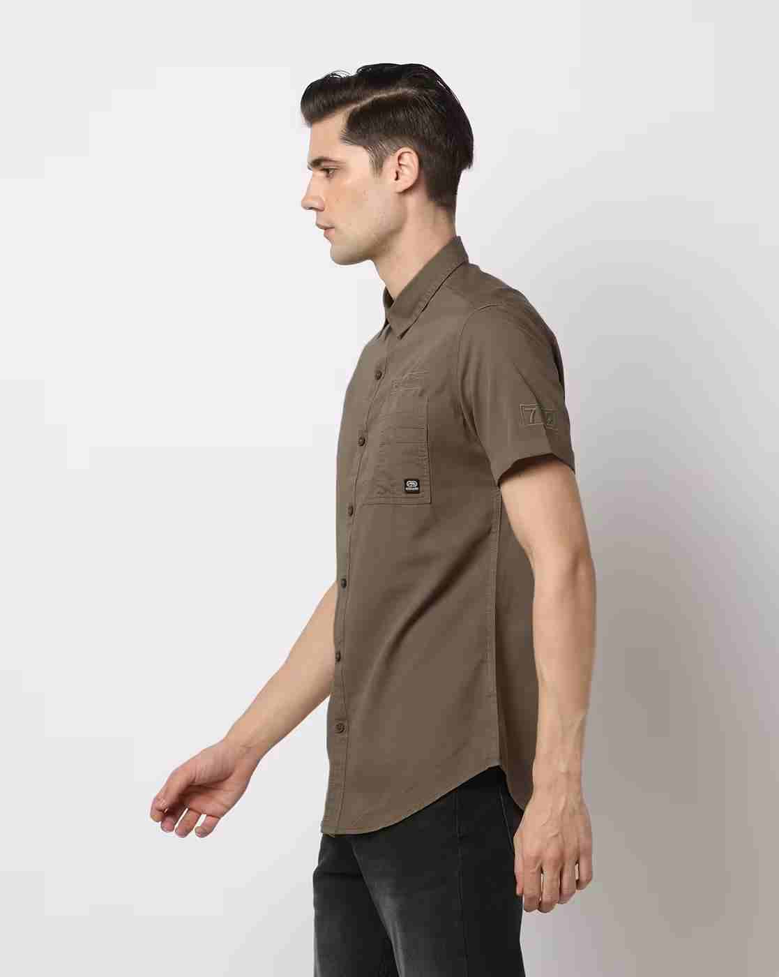 ECKO UNLTD | Slim Fit Shirt with Spread Collar