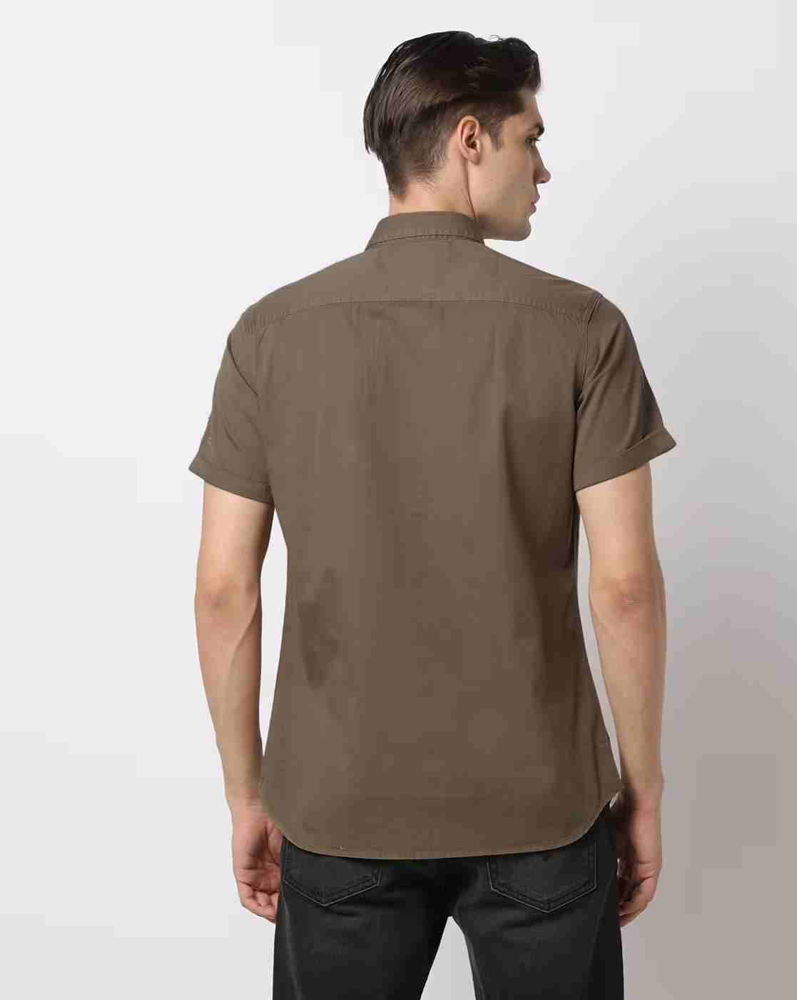 ECKO UNLTD | Slim Fit Shirt with Spread Collar|2