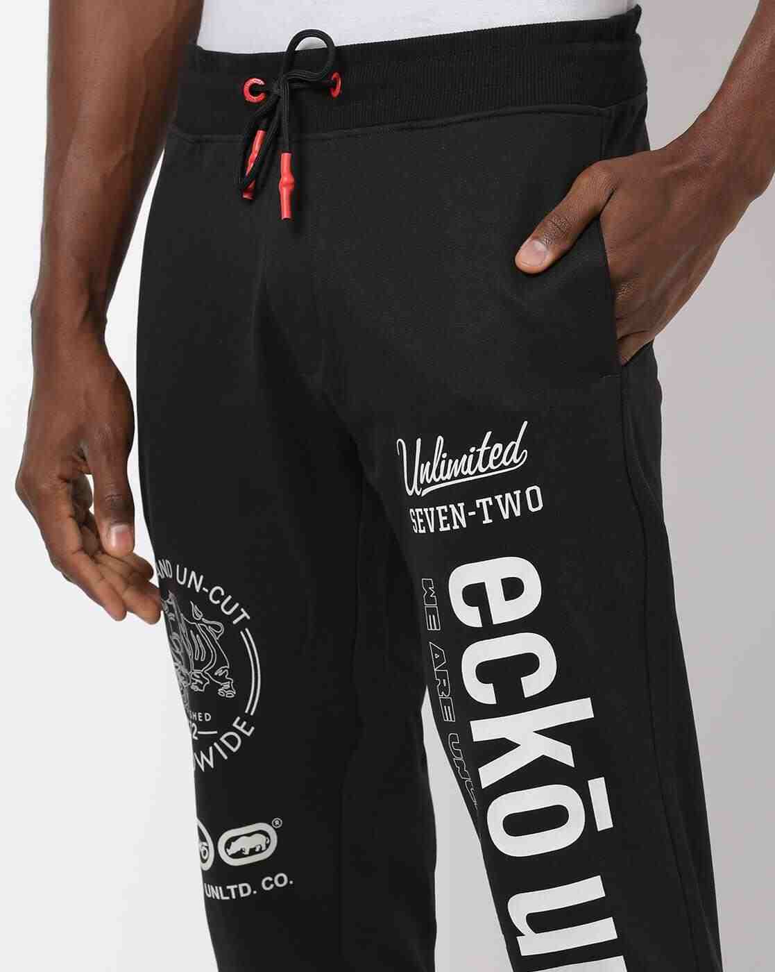 ECKO UNLTD | Brand Print Joggers with Insert Pockets|3