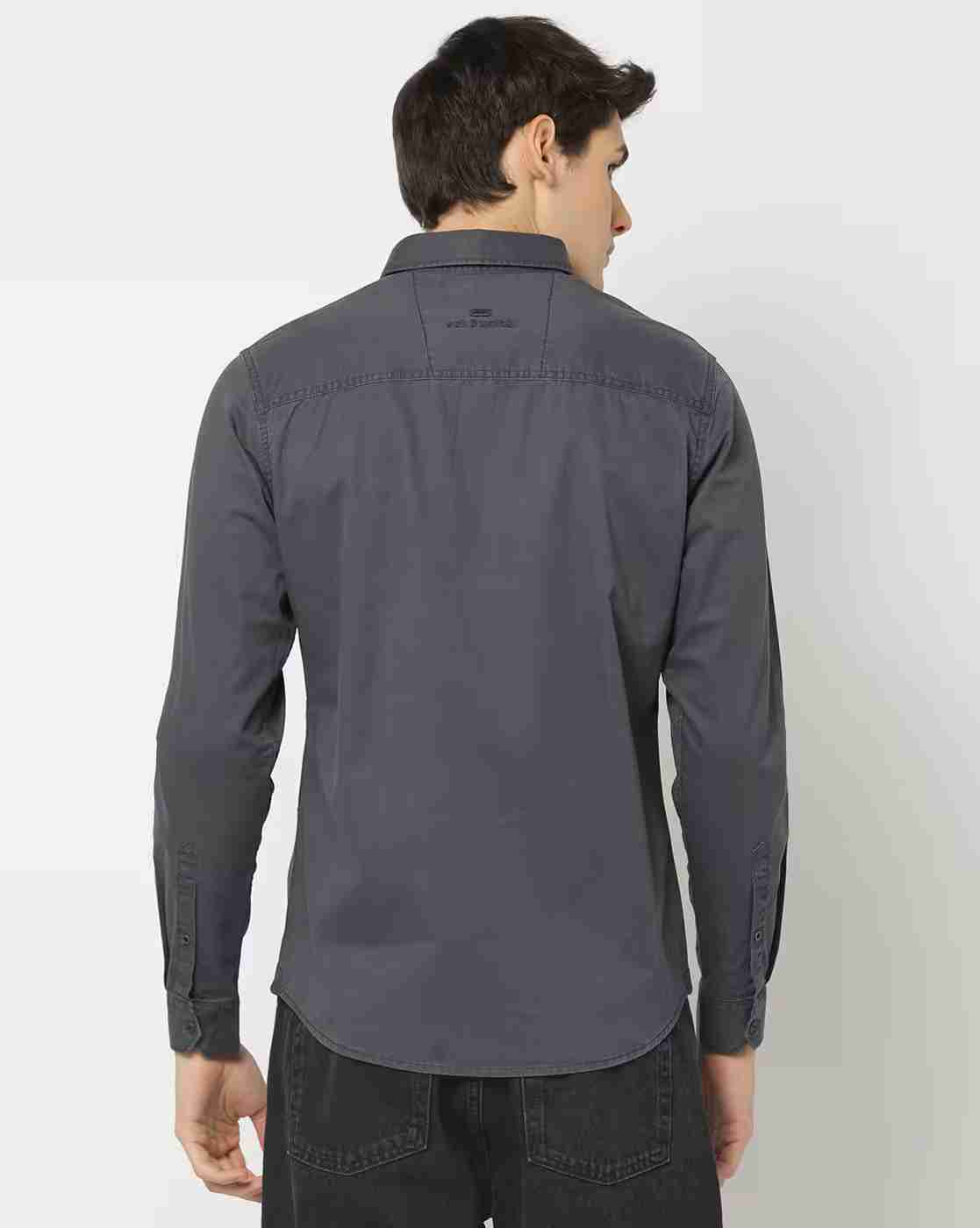 ECKO UNLTD | Slim Fit Shirt with Spread Collar|2