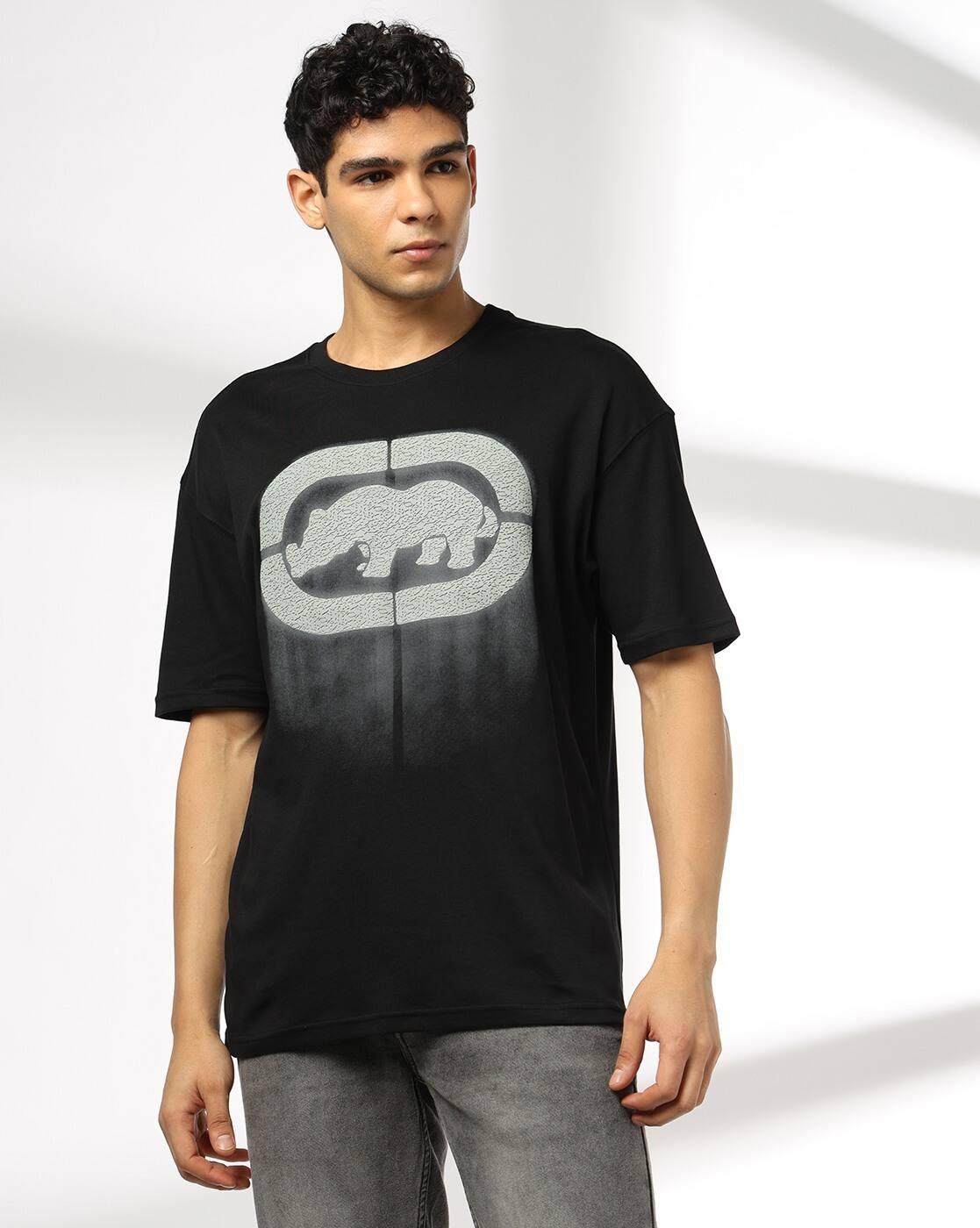 ECKO UNLTD | Men Logo Print Regular Fit Crew-Neck T-Shirt|3