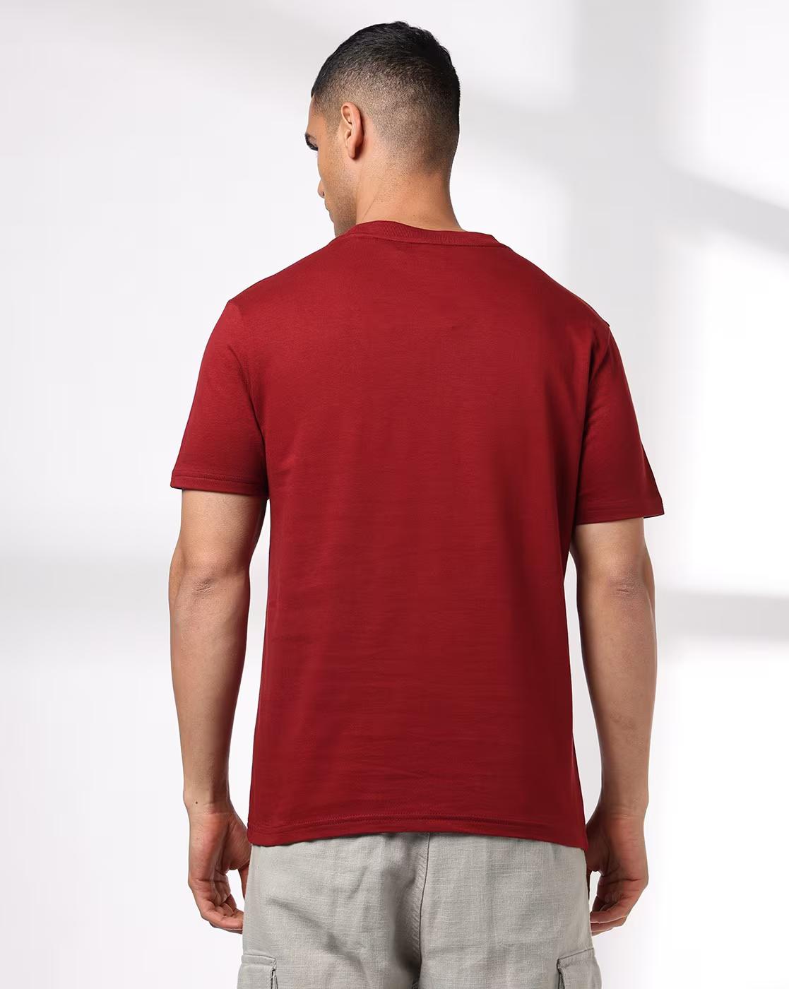 ECKO UNLTD | Men Logo Print Regular Fit Crew-Neck T-Shirt|2