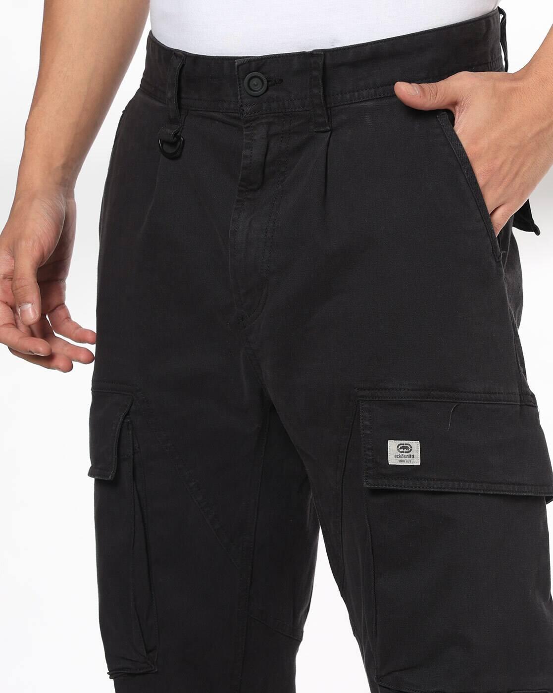 ECKO UNLTD | Men Relaxed Fit Cargo Pants|2