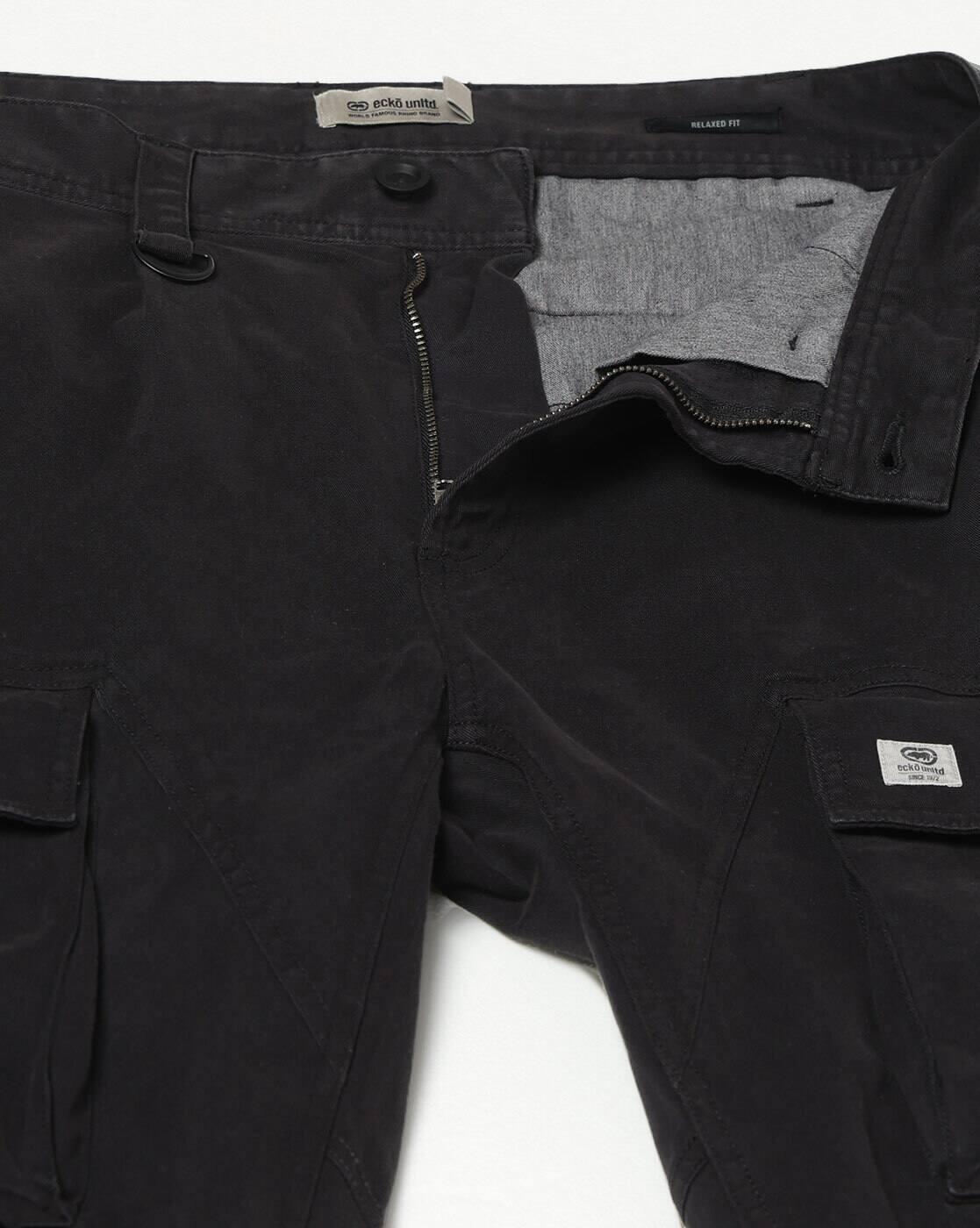 ECKO UNLTD | Men Relaxed Fit Cargo Pants|3