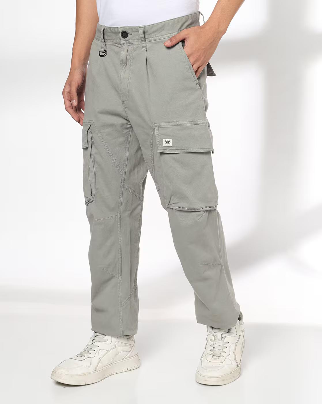 ECKO UNLTD | Men Relaxed Fit Cargo Pants|0