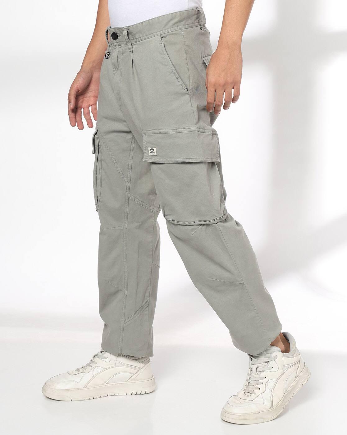 ECKO UNLTD | Men Relaxed Fit Cargo Pants|1