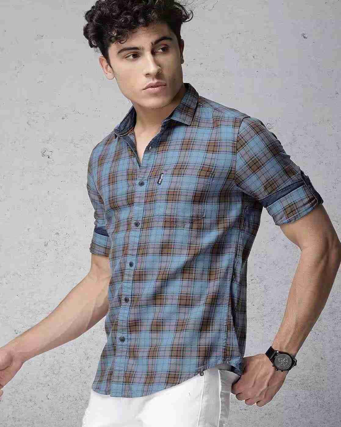 ECKO | Checked Slim Fit Shirt