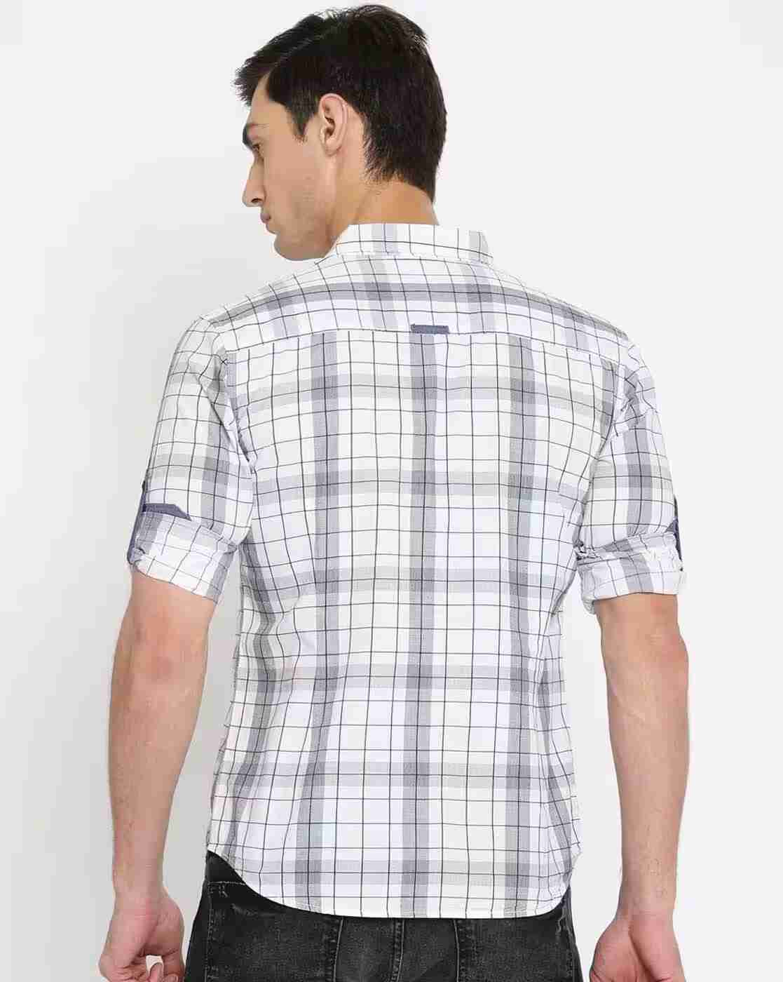 ECKO | Checked Slim Fit Shirt|2
