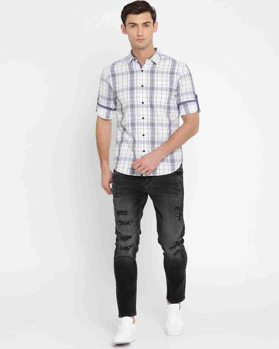 ECKO | Checked Slim Fit Shirt|3