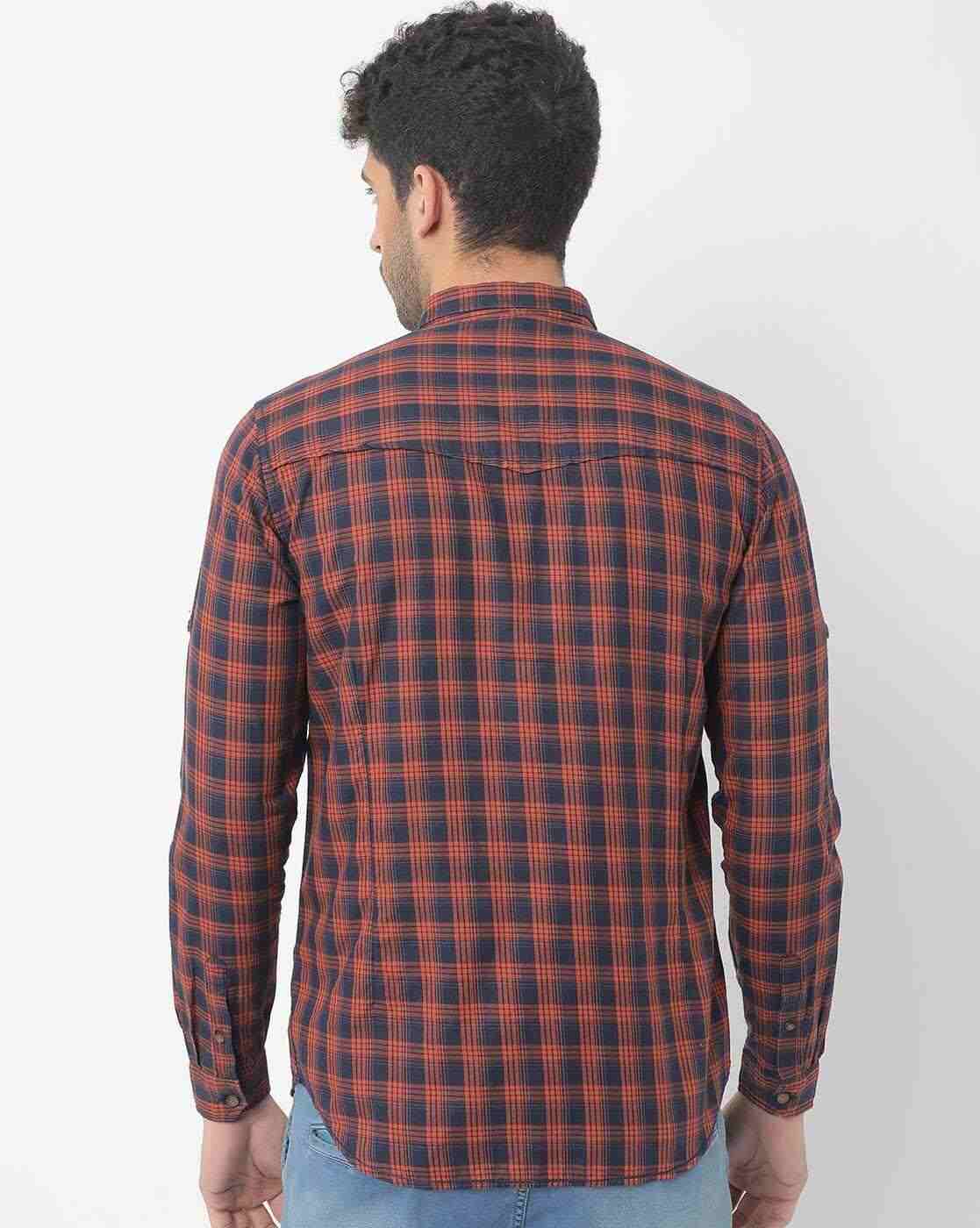 ECKO | Checked Slim Fit Shirt