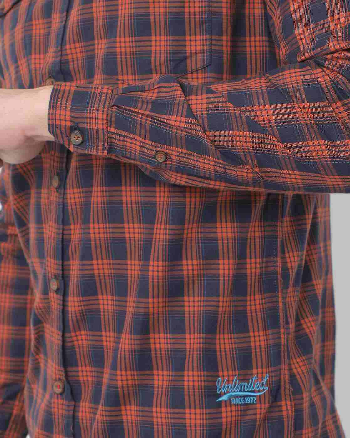 ECKO | Checked Slim Fit Shirt|4