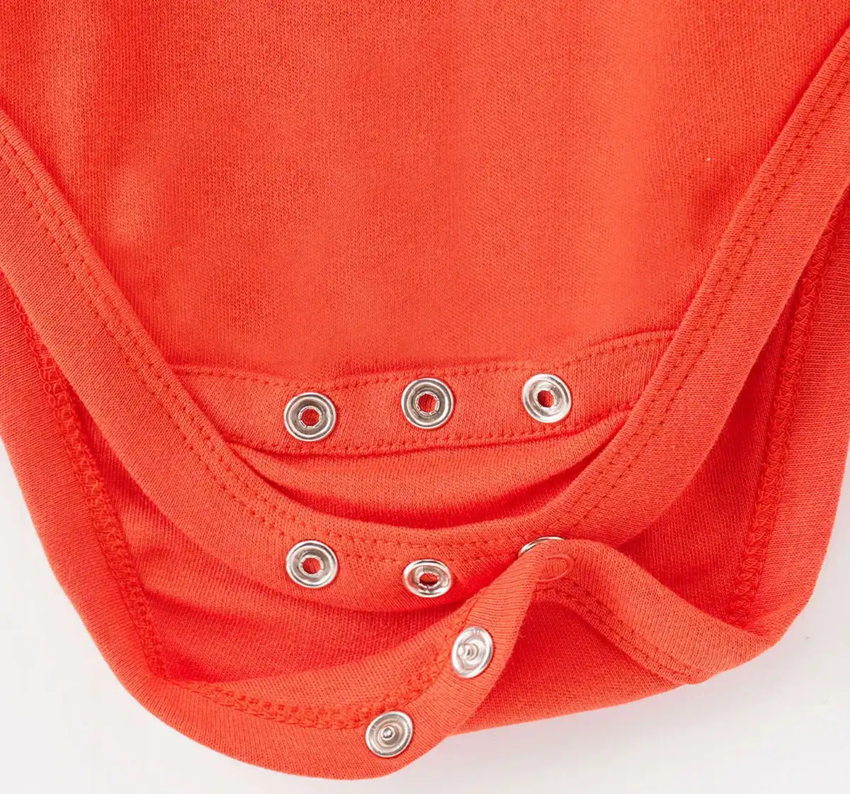 Infant Boys Printed 100% Cotton Bodysuit - Orange