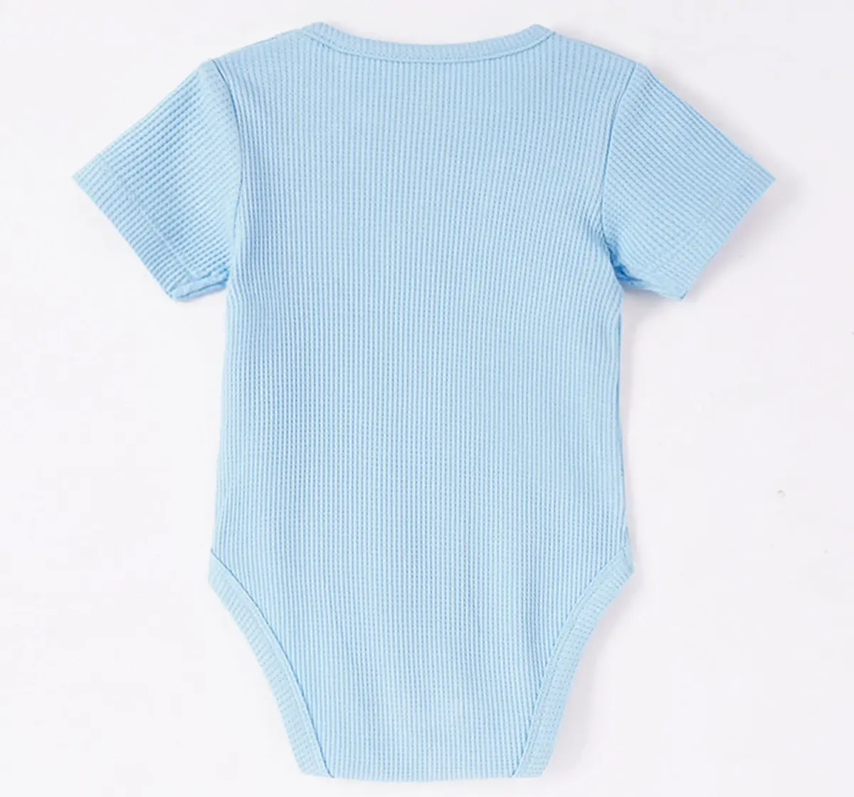 Infant Boys Printed 100% Cotton Bodysuit - Blue
