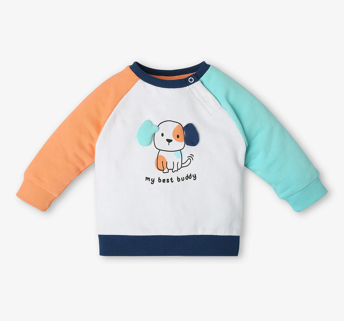 Infant Boys Printed 100% Cotton Clothing Set - Multicolour (Pack Of 2)