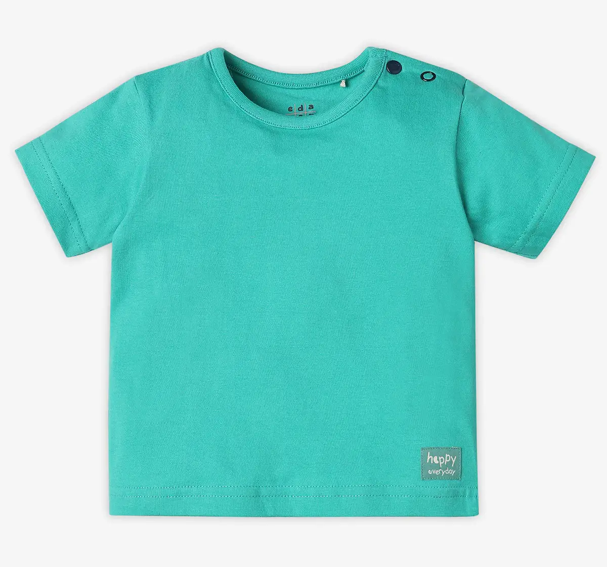 Half Sleeves T-Shirt With Denim Dungaree