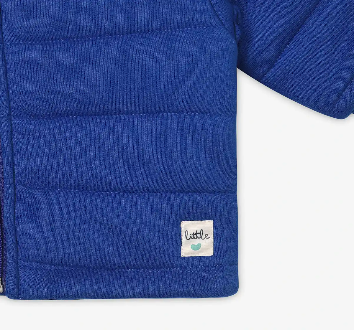 Infant Boys Colour Block Heavy Winter Hooded Jacket - Multicolour