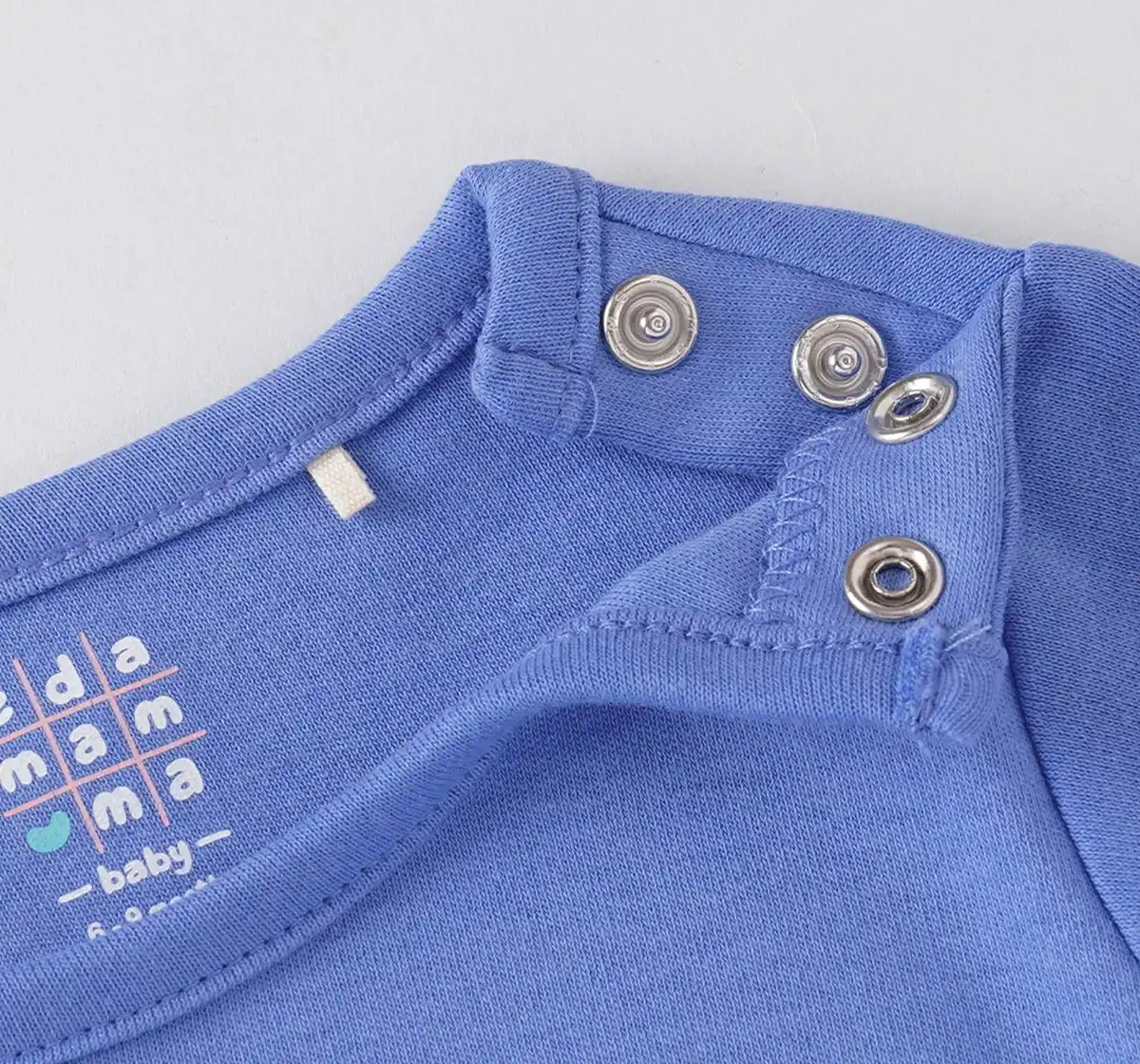 Infant Boys Short-Sleeved 100% Cotton Bodysuit - Multicolour (Pack of 2)