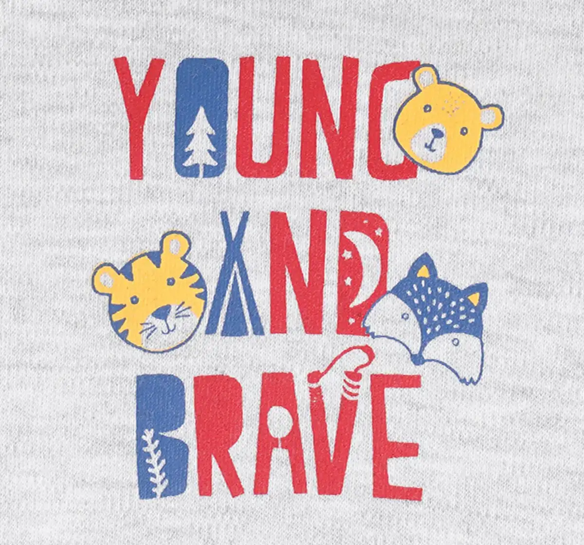 Infant Boys Printed 100% Cotton Bodysuit - Multicolour (Pack of 2)