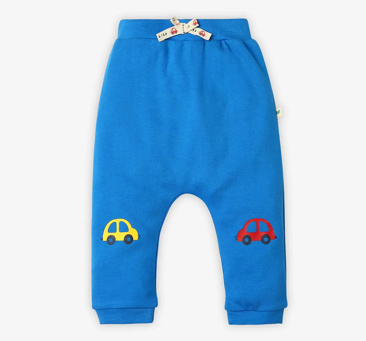 Infant Boys Printed 100% Cotton Joggers - Multicolour (Pack of 2)