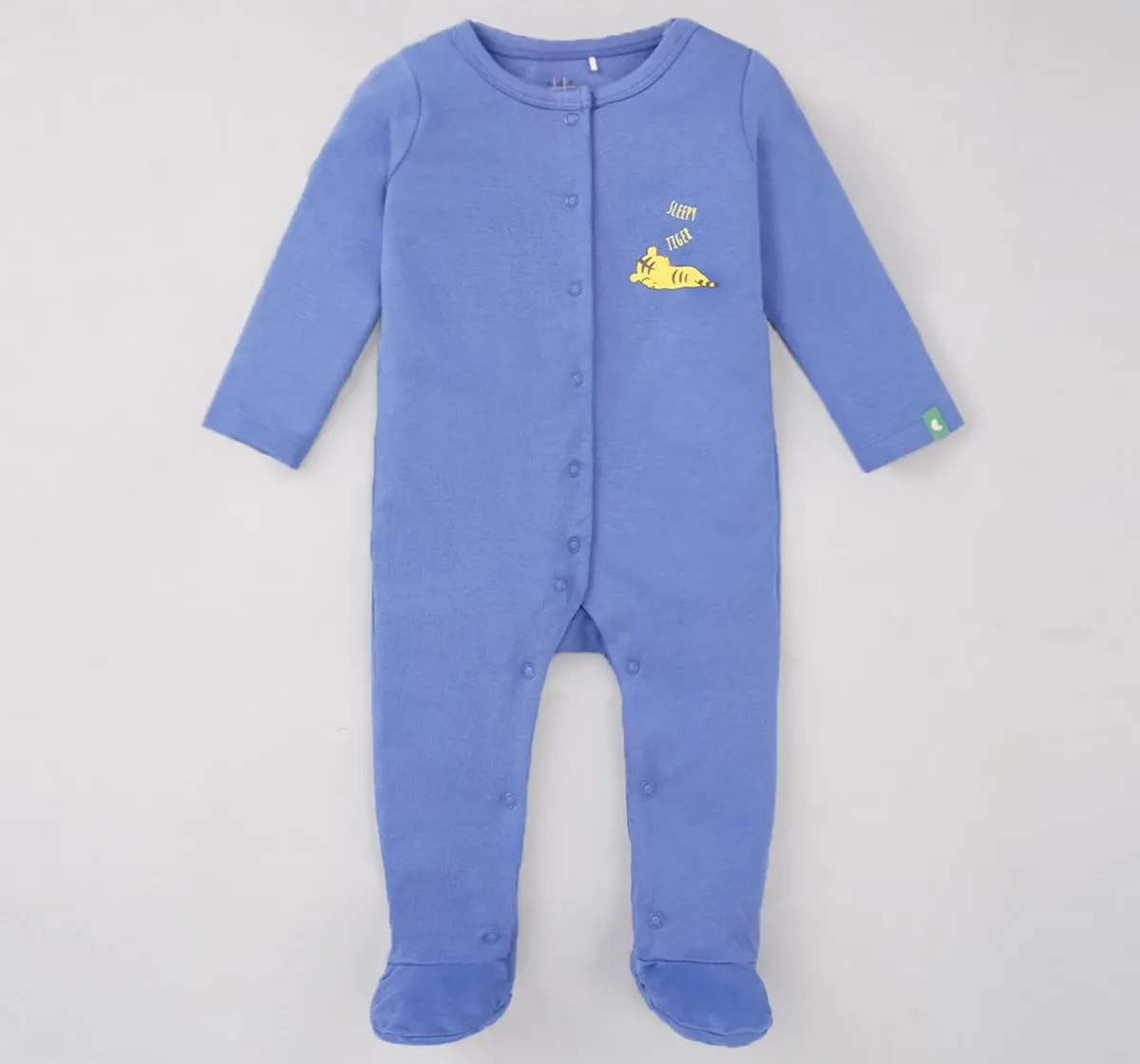 Infant Boys Printed 100% Cotton Sleepsuit Set - Multicolour (Pack of 2)