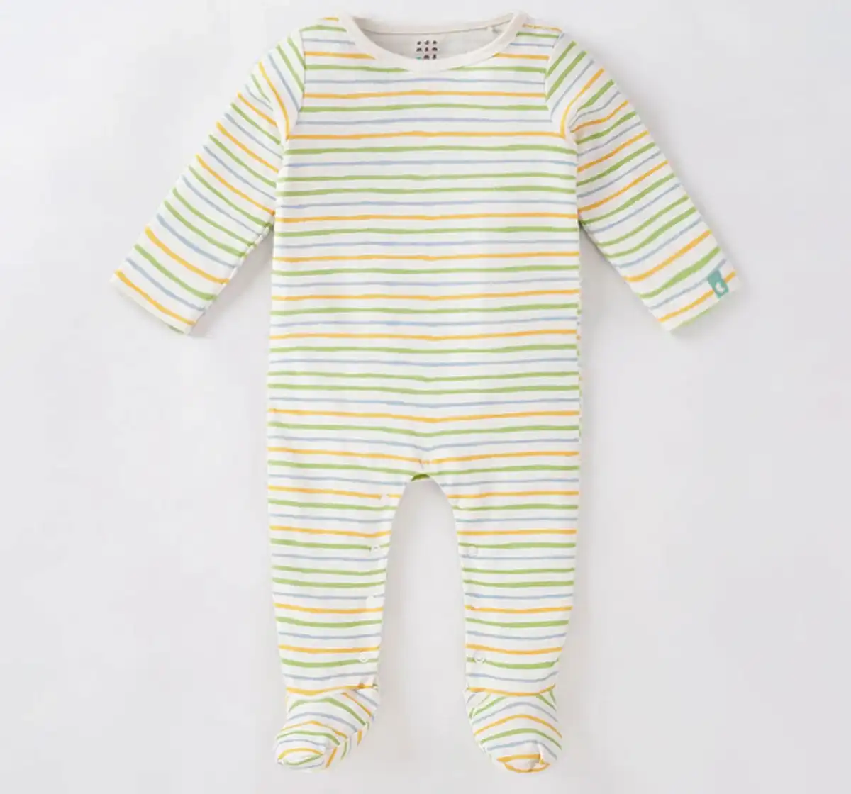 Infant Boys Printed 100% Cotton Sleepsuit Set - Multicolour (Pack of 2)