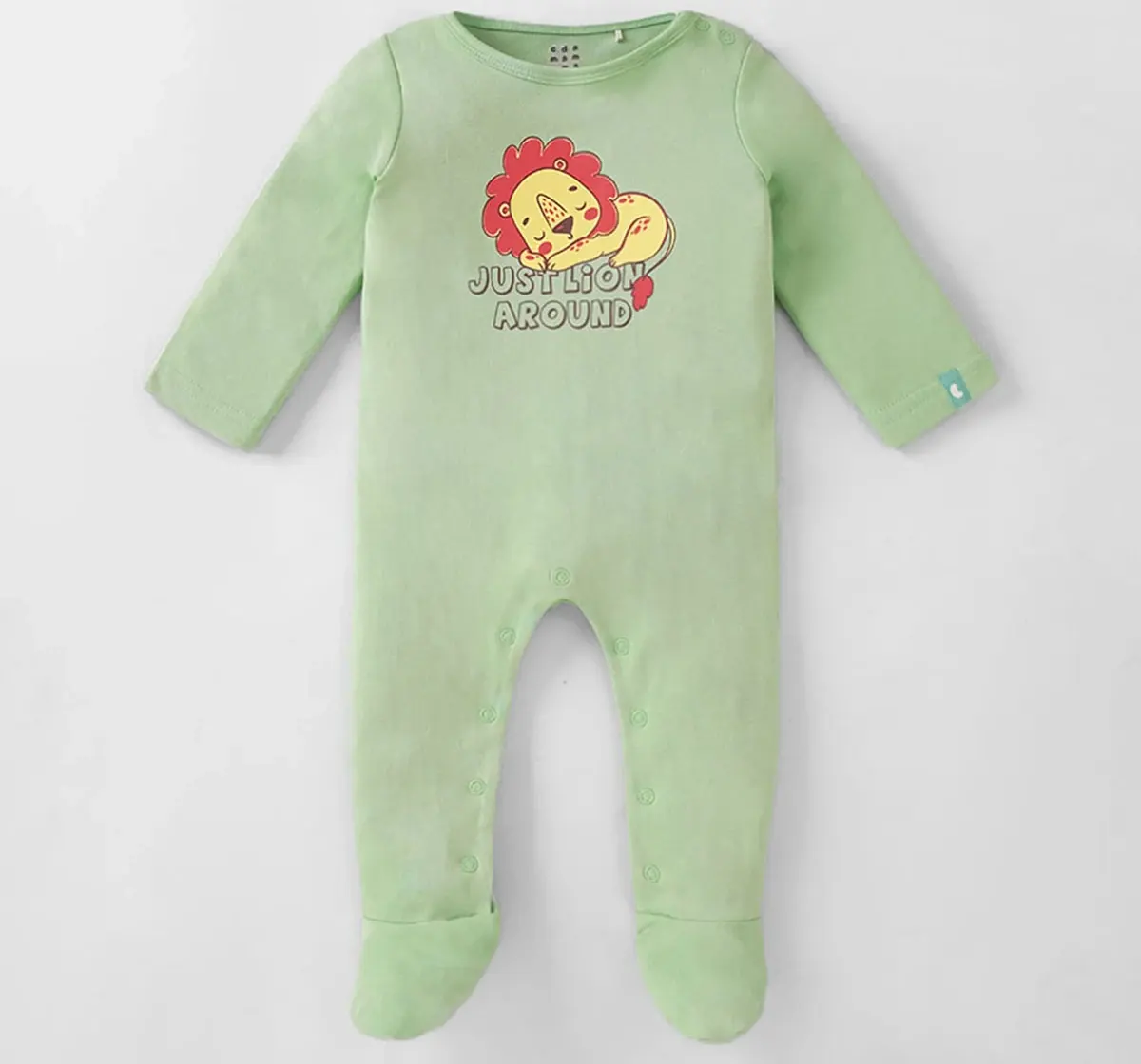 Infant Boys Printed 100% Cotton Sleepsuit Set - Multicolour (Pack of 2)