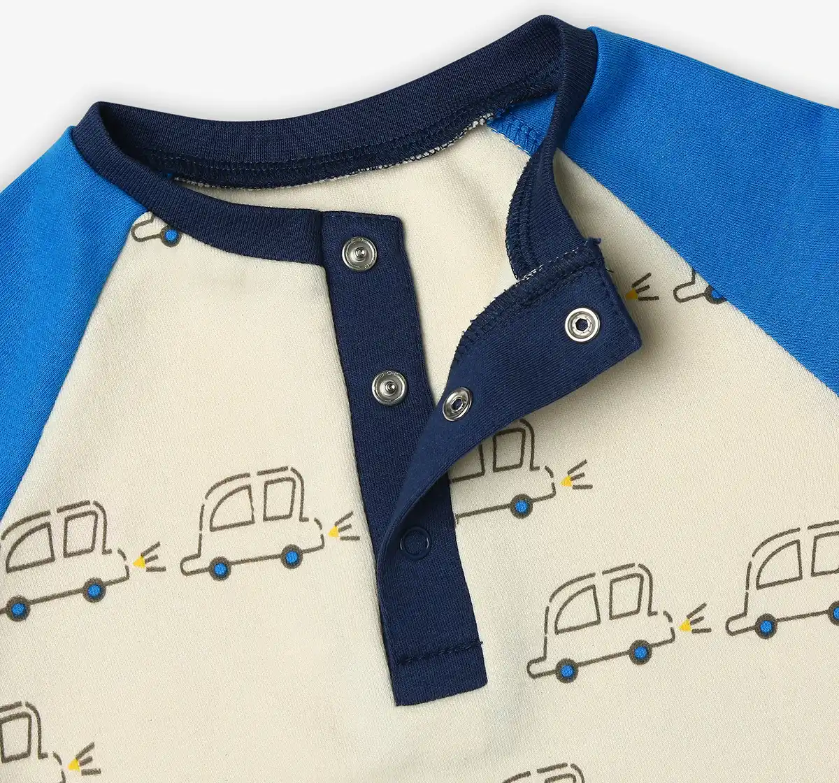 Infant Boys Printed 100% Cotton Romper - Multicolour (Pack of 2)