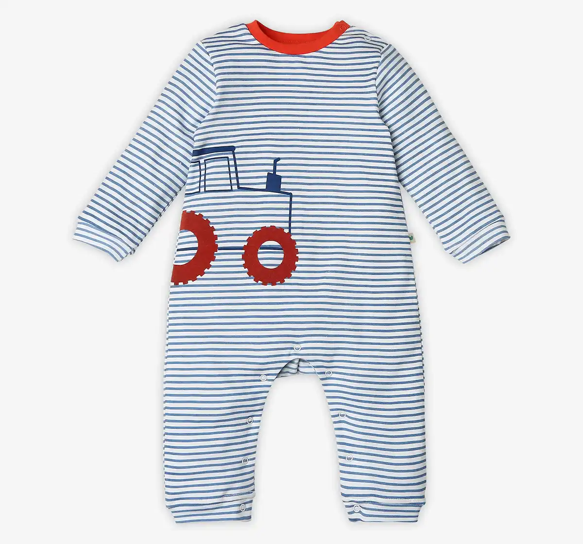 Infant Boys Printed 100% Cotton Romper - Multicolour (Pack of 2)