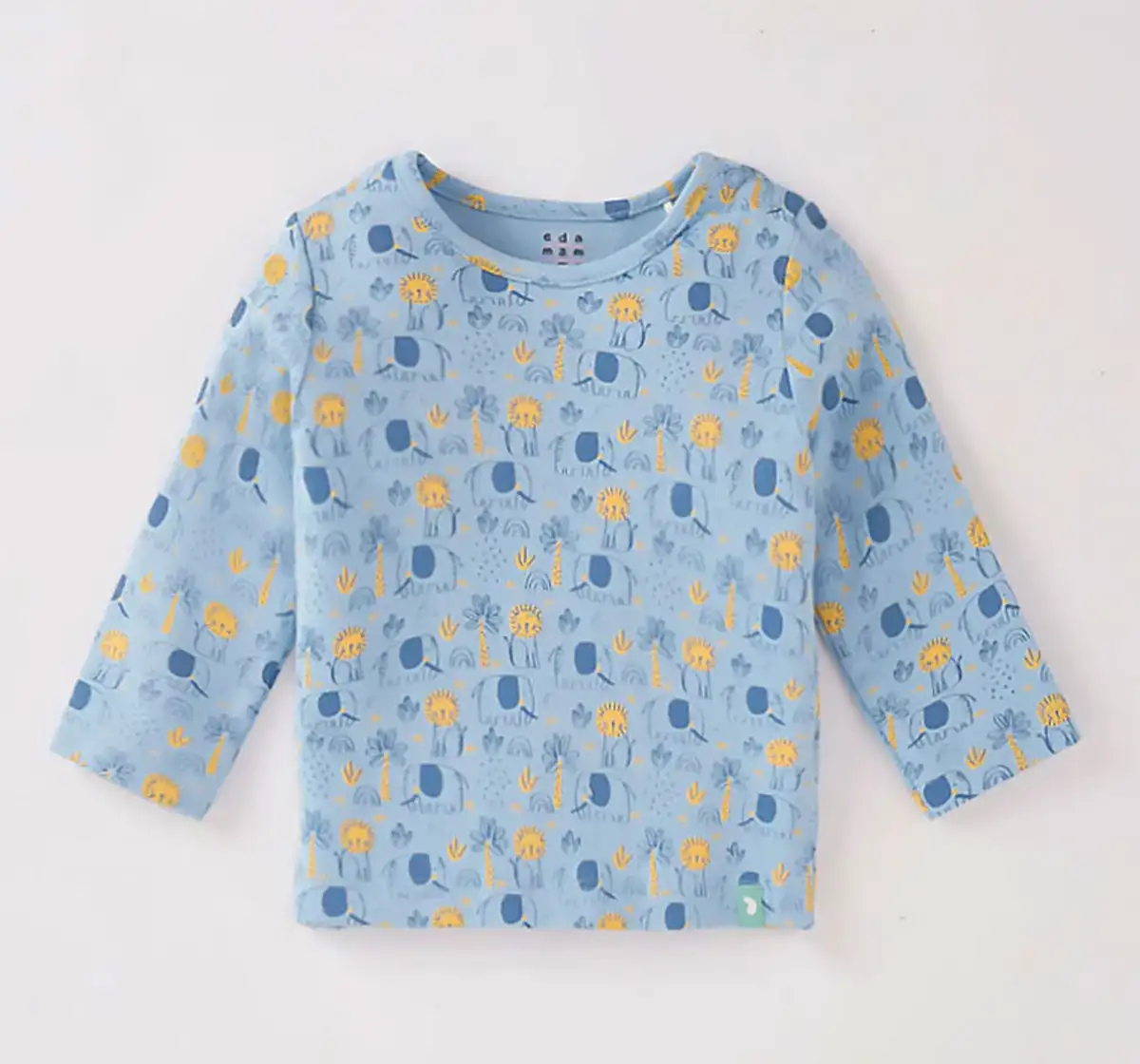 Infant Boys Printed 100% Cotton T-shirts - Multicolour (Pack of 3)