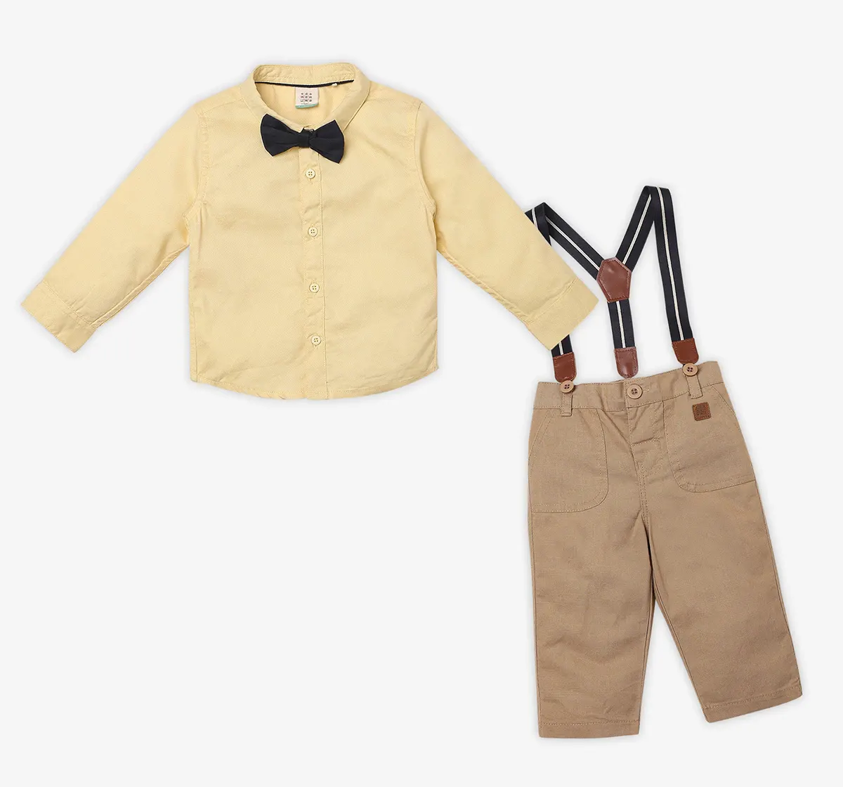 Infant Boys 100% Cotton Partywear Set - Multicolour (Pack of 2)