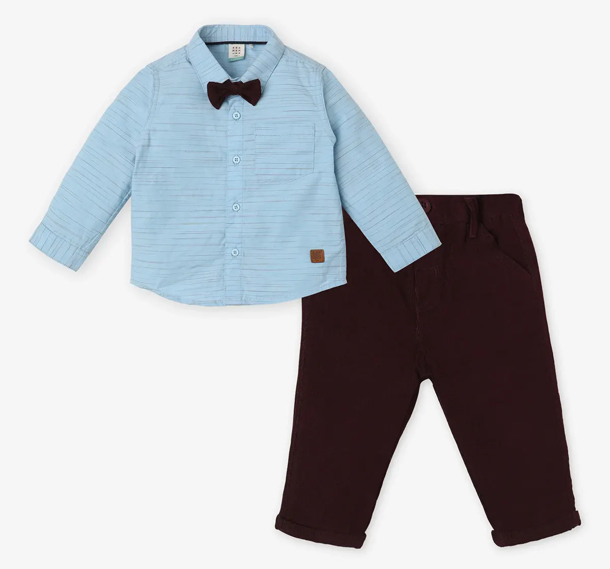 Infant Boys’ 100% Cotton Partywear Set - Multicolour