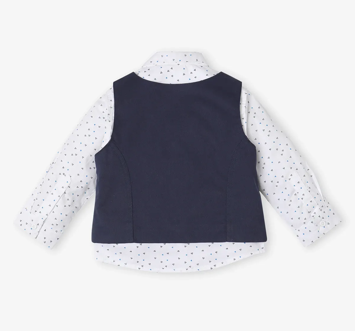 Infant Boys’ 100% Cotton Partywear Set – Blue