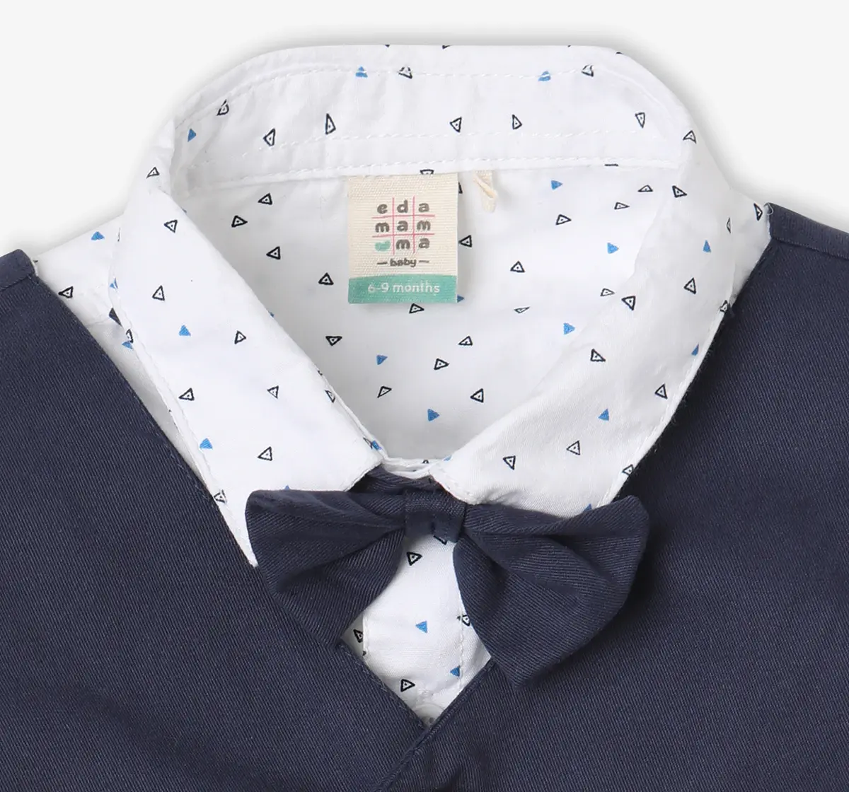 Infant Boys’ 100% Cotton Partywear Set – Blue