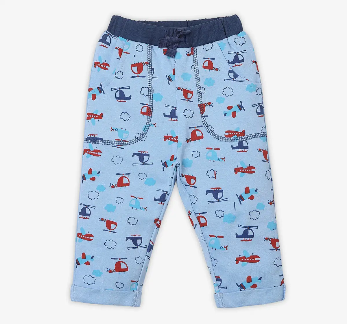 Infant Boys Printed 100% Cotton Clothing Set - Multicolour (Pack of 6)