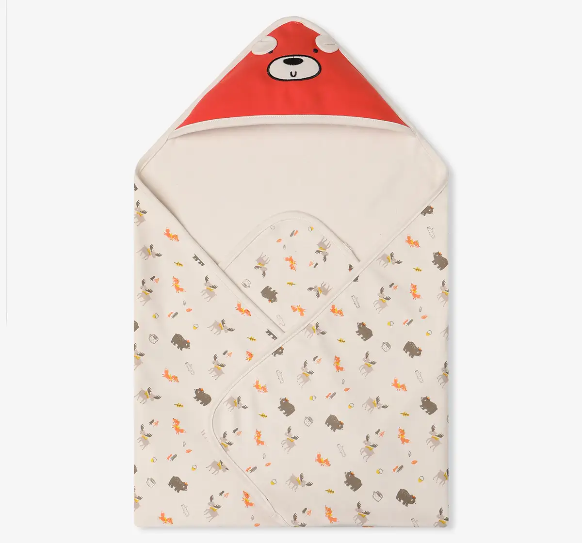 Infant Boys’ Animal Printed 100% Cotton Clothing Gift Set - Multicolour