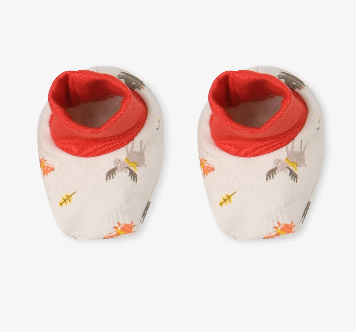 Infant Boys’ Animal Printed 100% Cotton Clothing Gift Set - Multicolour