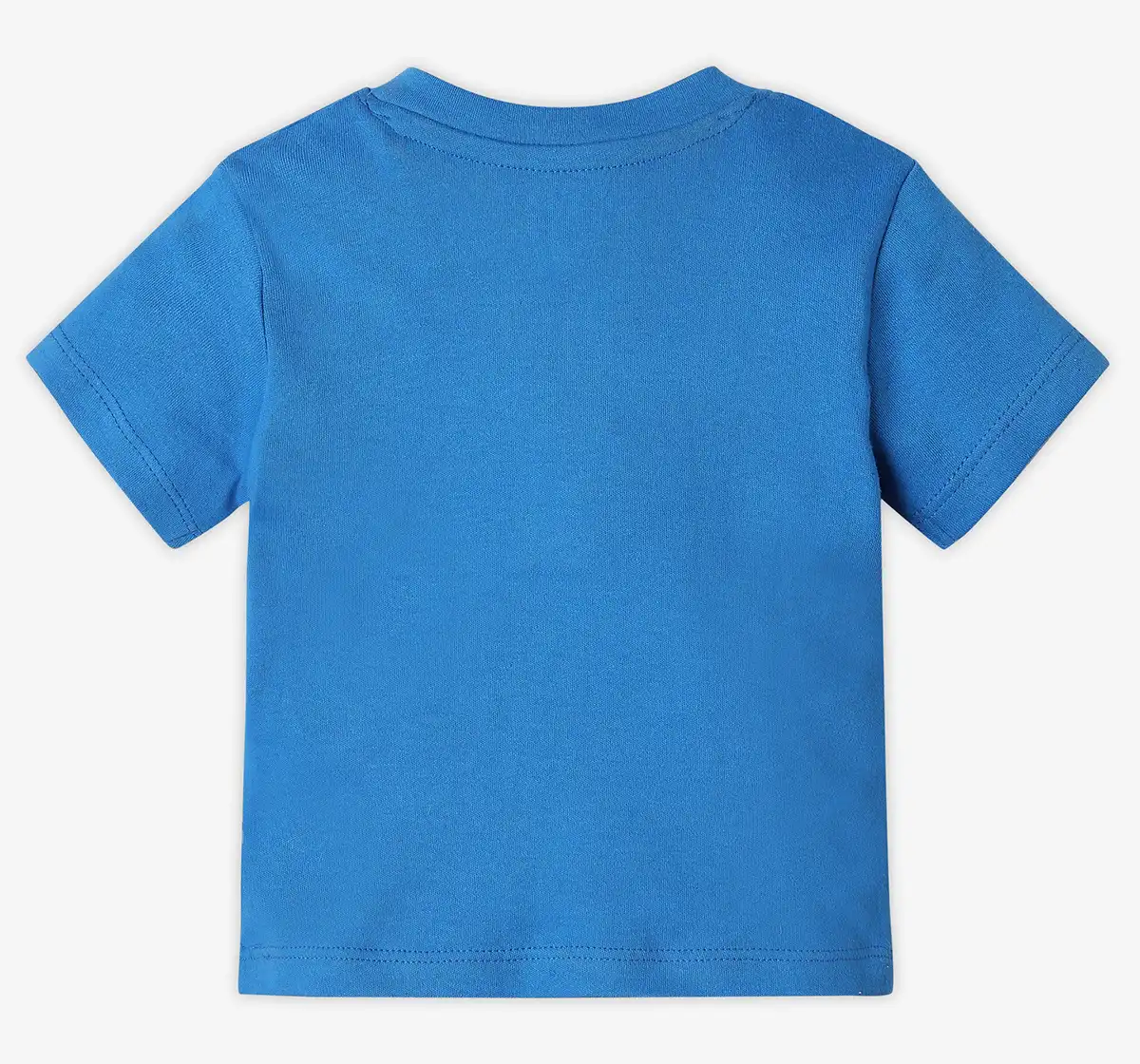 Infant Boys' Printed 100% Cotton T-Shirt - Blue