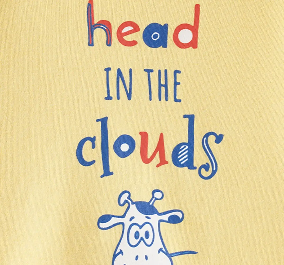 Infant Boys Printed 100% Cotton T-Shirt - Yellow