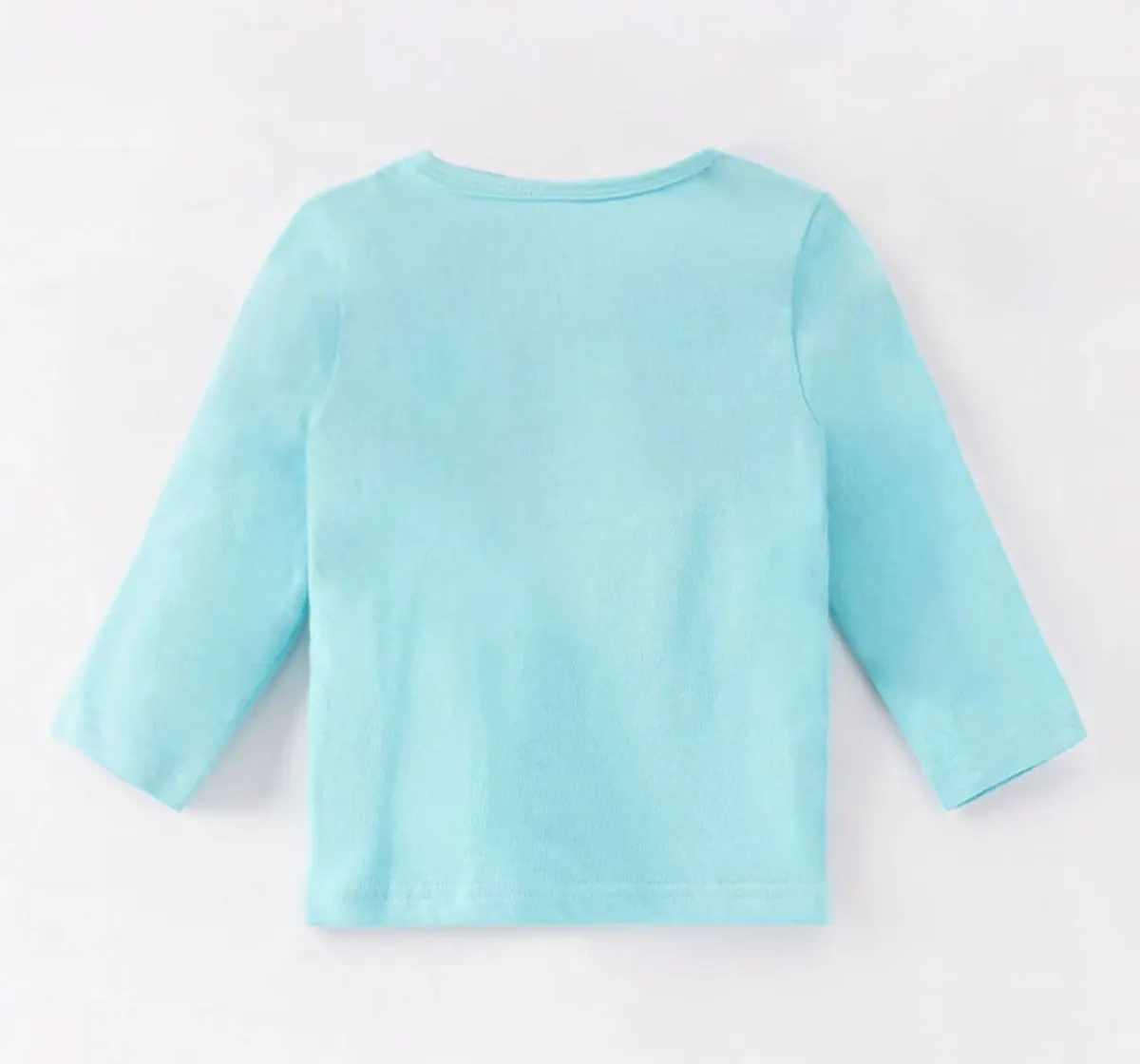 Infant Boys Printed 100% Cotton T-Shirt - Blue