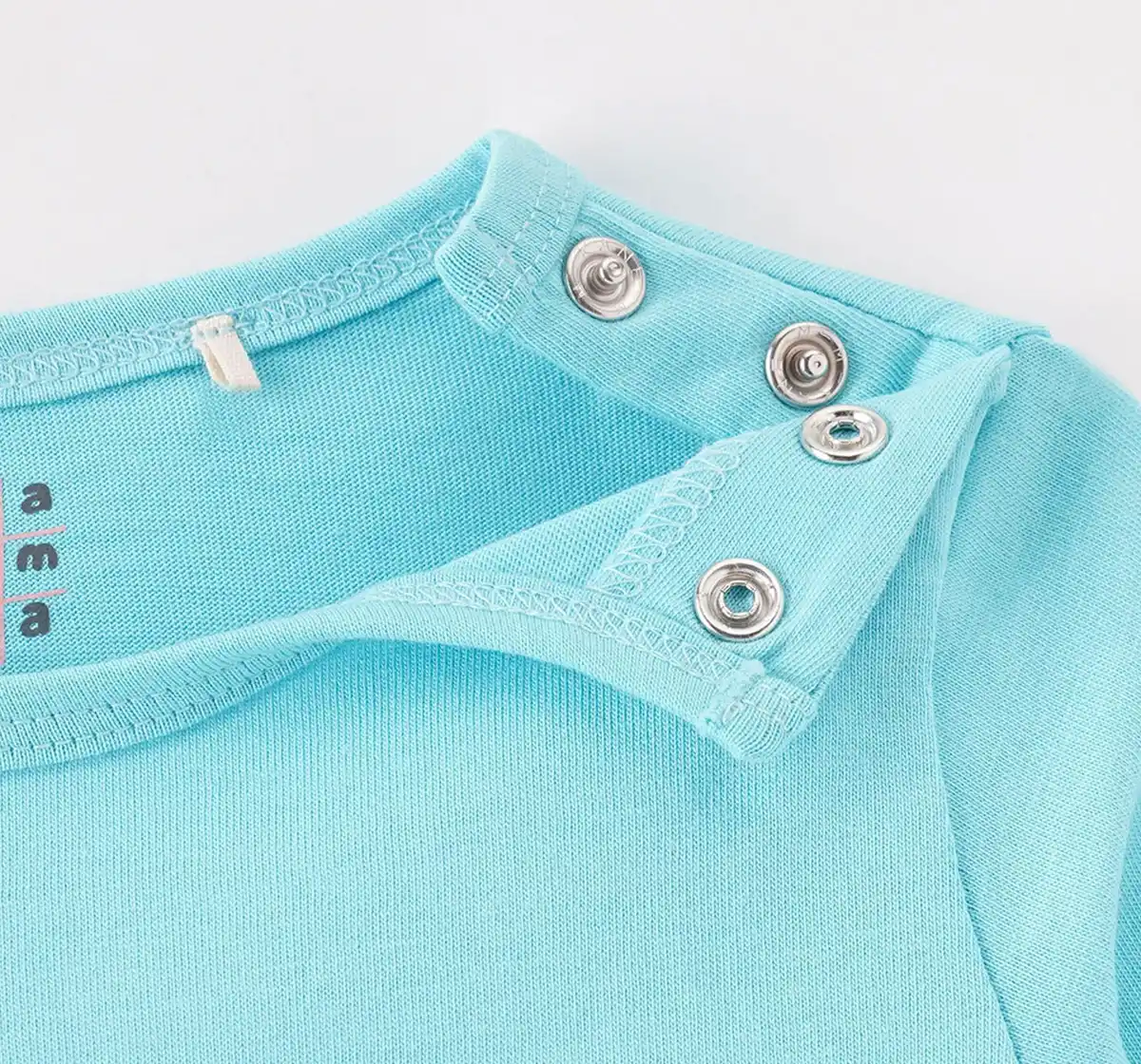 Infant Boys Printed 100% Cotton T-Shirt - Blue