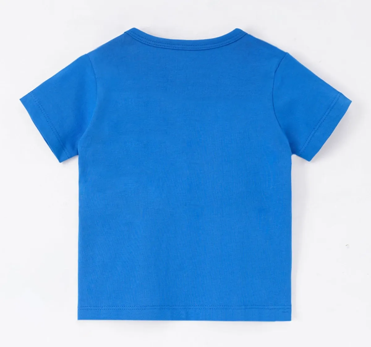 Infant Boys Printed 100% Cotton T-Shirt - Blue