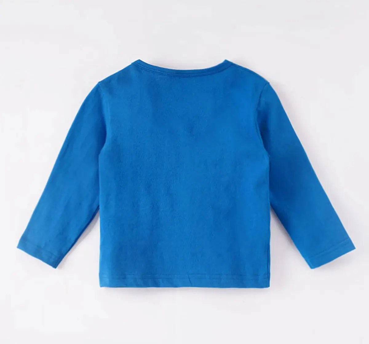 Infant Boys Printed 100% Cotton T-Shirt - Blue