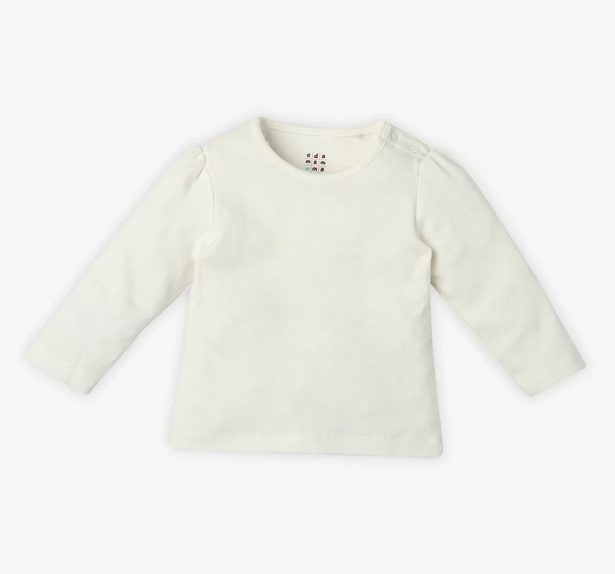 Infant Girls Embroidered 100% Cotton Dress With Tshirt - Pink