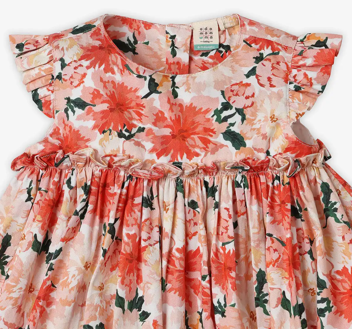Infant Girls Floral Printed Dress