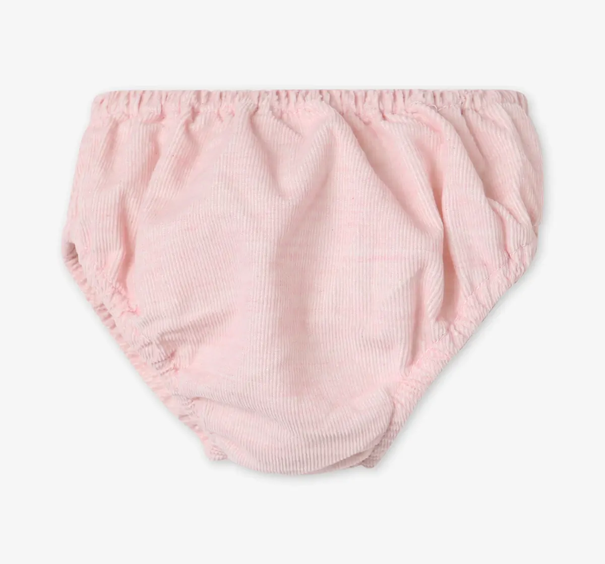 Infant Girls' Embroidered 100% Cotton Dress - Pink