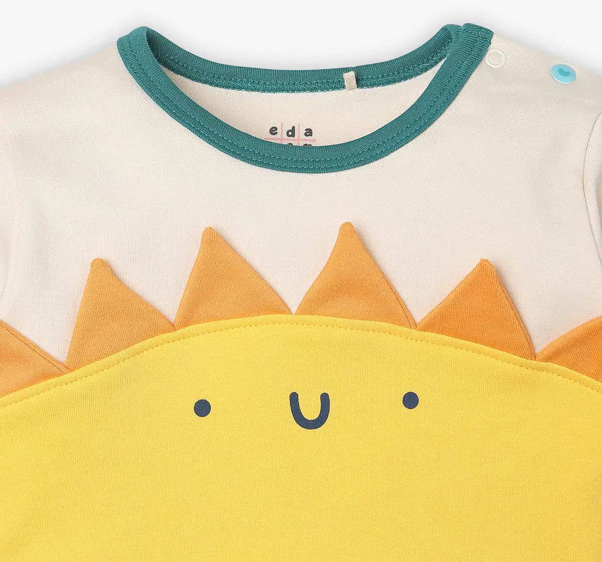 Infant Unisex Printed 100% Organic Cotton Clothing Set - Multicolour