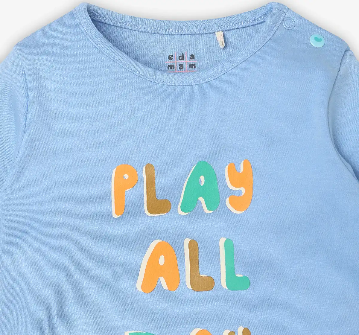 Infant Unisex Printed 100% Organic Cotton Clothing Set - Multicolour