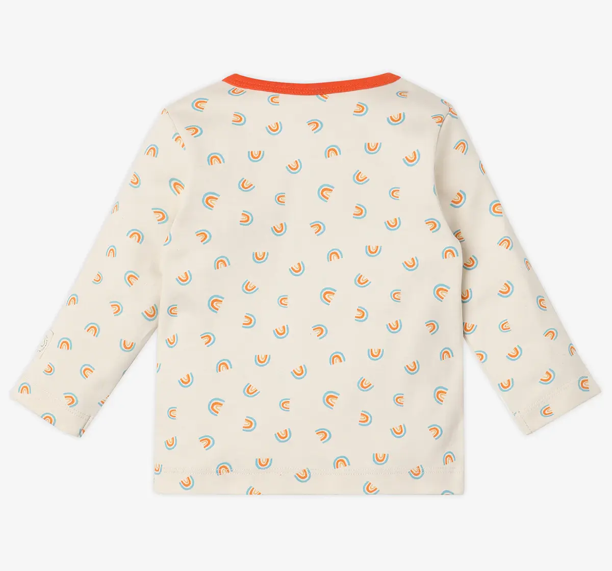 Infant Unisex Printed Organic Cotton T-Shirt - Multicolour (Pack of 2 )